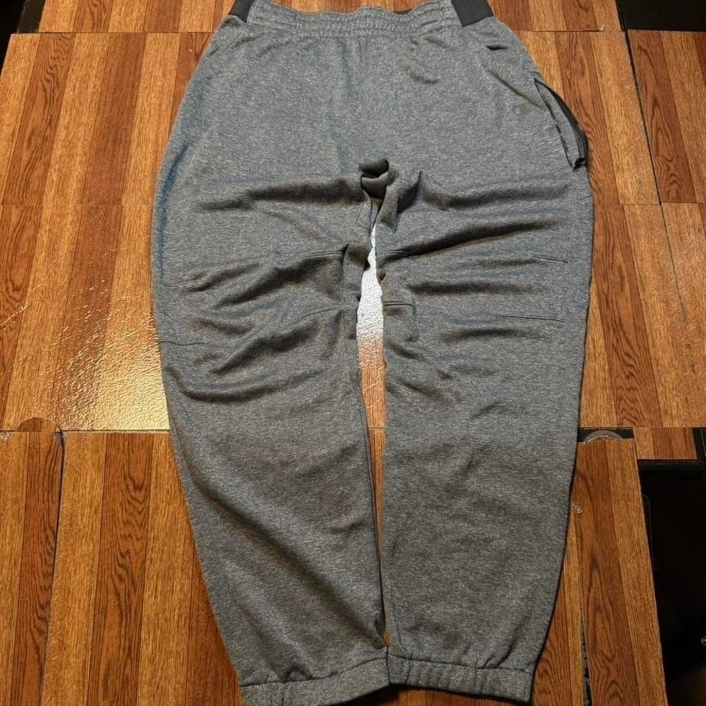 Champion Performance Grey Tech Sportswear Sweatpants Jogger Large